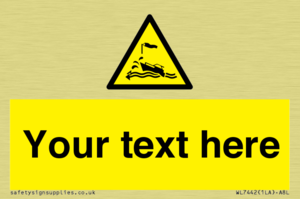 Custom Warning wind over tide conditions